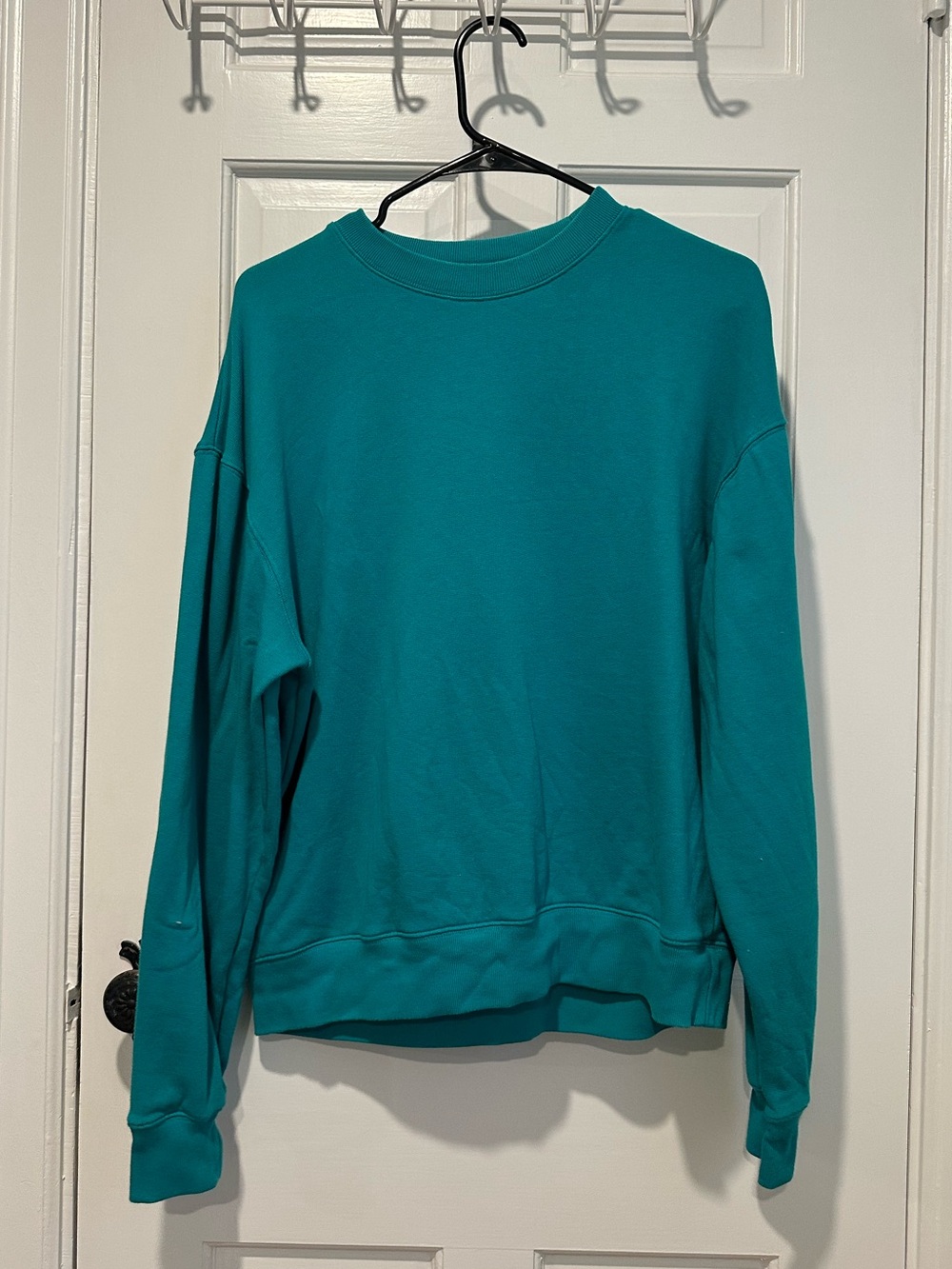 Octobre Jaylen sweatshirt in aqua / teal
